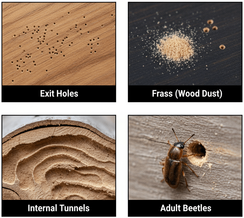 Wood Borers Signs