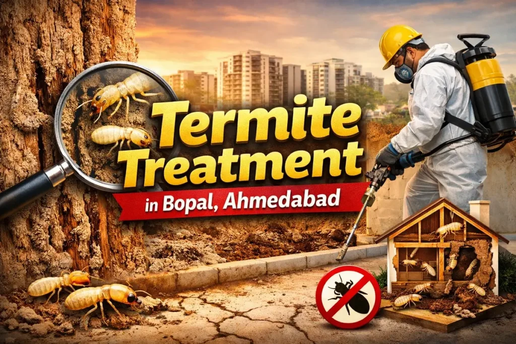 termite treatment in bopal, ahmedabad