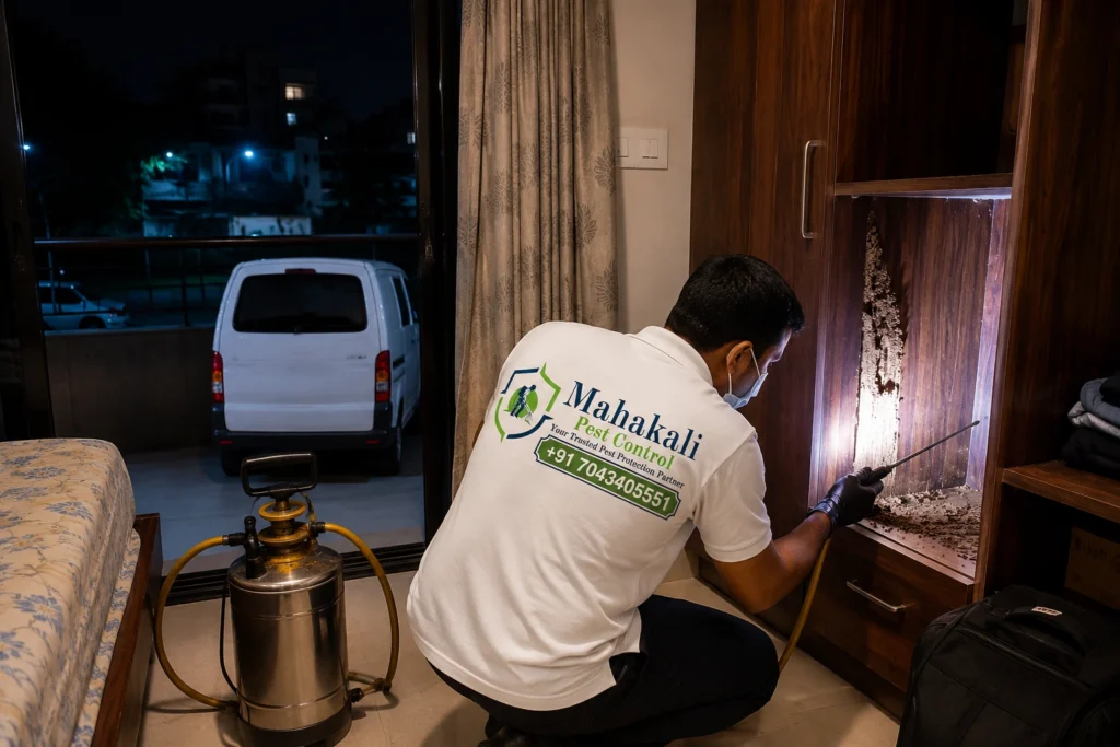 emergency termite treatment in shashtrinagar, ahmedabad
